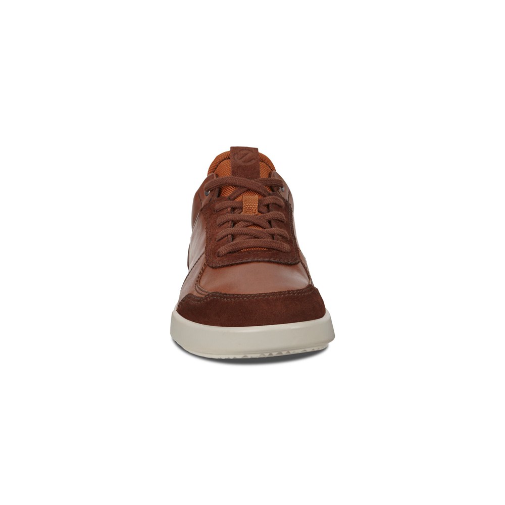 Mens Sneakers - ECCO Collin 2.0 - Brown - 7230PJTVZ
